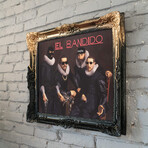 Bandido // Black + Gold Frame (15"H x 13"W x 1.5"D)