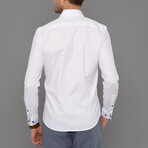 Basel Button Down Shirt // White (XL)