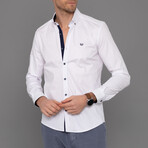 Basel Button Down Shirt // White (XL)