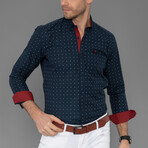 Francesco Button Down Shirt // Navy (XL)