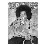 Jimi Hendrix Backstage // Jeffrey Mayer (18"W x 24"H)