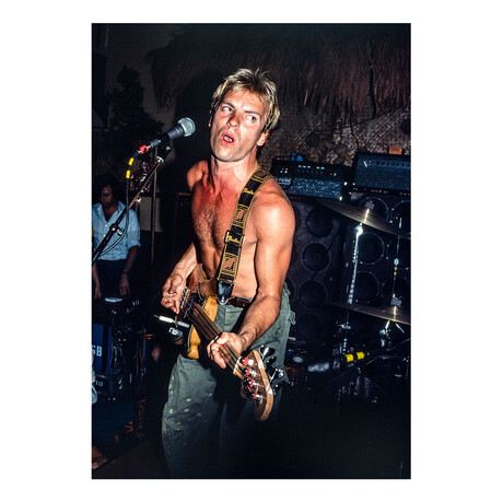 Sting at Madame Wong’s // Jeffrey Mayer (18"W x 24"H)