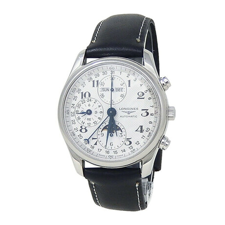 Longines Master Moonphase Chronograph Automatic // L2.673.4.78.3 // Pre-Owned
