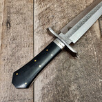 D2 Large Dagger Engraved // Coffin Handle