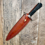 Damascus Dagger // Coffin Handle