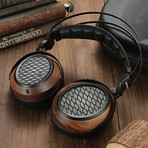 P-II Headphones // Planar Magnetic Drivers + Walnut Wood