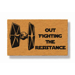Out Fighting The Resistance
