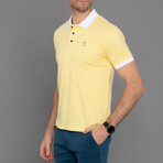 Francesco Short Sleeve Polo // Yellow (XS)
