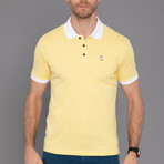 Francesco Short Sleeve Polo // Yellow (M)
