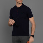 Vance Short Sleeve Polo // Navy (S)