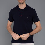 Willow Short Sleeve Polo // Navy (L)