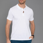 Gerald Short Sleeve Polo // White (S)