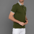 Gallus Short Sleeve Polo // Olive Green (S)