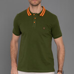 Othello Short Sleeve Polo // Olive Green (M)