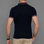 Lewis Short Sleeve Polo // Navy (XL)