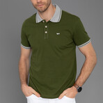Gallus Short Sleeve Polo // Olive Green (M)