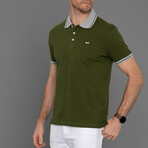 Gallus Short Sleeve Polo // Olive Green (L)