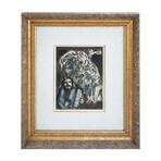 Marc Chagall // Moses and Tablets // 1973 Lithograph