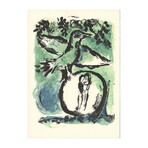 Marc Chagall // Green Bird // 1962 Lithograph