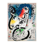 Marc Chagall // Self Portrait // Frontespiece // 1960 Lithograph