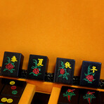 Handcrafted Mahjong Set // Purple Sandalwood