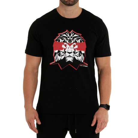 Ninja Lion Tee // Black (S)