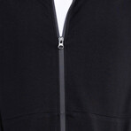 Hoodie // Blue + Black (L)