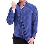 Einstein Star Dress Shirt // Blue (S)