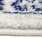 Noelle // Ivory + Blue (2'6" X 8' (Runner Rug))