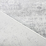 Fanny // Ivory + Silver (2'6" X 8' (Runner Rug))