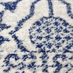 Noelle // Ivory + Blue (2'6" X 8' (Runner Rug))