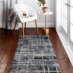 Nellie // Gray (2'6" X 8' (Runner Rug))