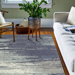Paola // Blue (2'6" X 8' (Runner Rug))
