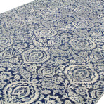 Elena // Dark Blue (2'6" X 8' (Runner Rug))