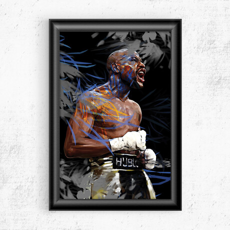 Floyd Mayweather (11"W x 17"H)