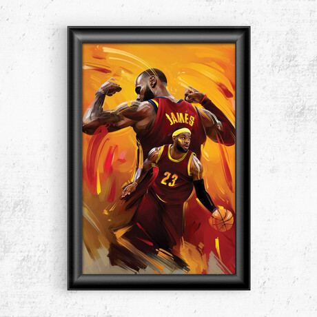 LeBron James (11"W x 17"H)