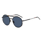 Men's DIOR0234S-0WR7-A9 Sunglasses // Black + Blue