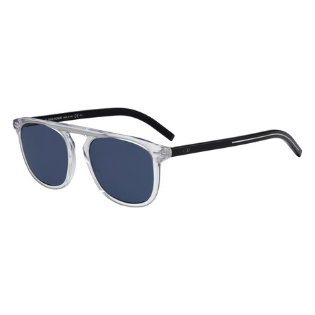 Men's BLACK249S-0900-KU Sunglasses // Clear + Blue