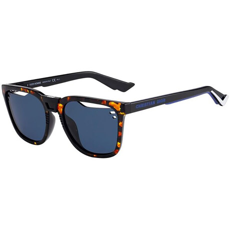 Men's DIORB241S-0EPZ-KU Sunglasses // Brown + Blue