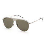 Men's DIOR0217S-0KTU-59KU Sunglasses // Pal Green + Green
