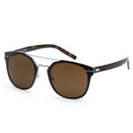 Men's AL135F-0UFB-EC Sunglasses // Black + Brown