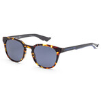 Men's B242S-0EPZ-KU Sunglasses // Black + Red + Yellow Havana + Blue