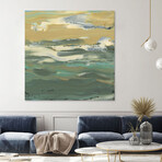 Green Waters Edge II (72"W x 72"H x 1.5"D)