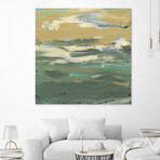 Green Waters Edge II (72"W x 72"H x 1.5"D)