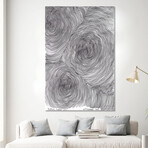 Ripples, three loci (48"W x 72"H x 1.5"D)