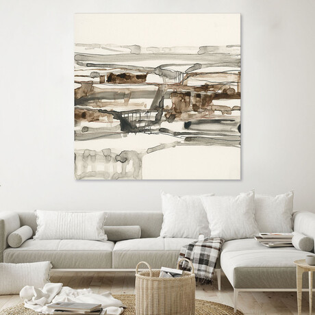 Stark Neutrals I (72"W x 72"H x 1.5"D)