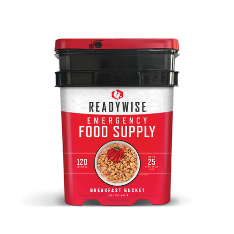 Breakfast Only Grab and Go Bucket // 120 Servings