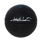 Isiah Thomas // Signed Spalding NBA Basketball // Phantom Black + Blue Lettering