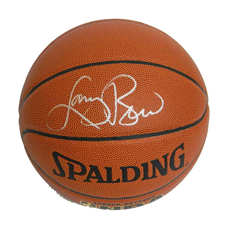 Larry Bird // Signed Spalding Indoor/Outdoor Basketball