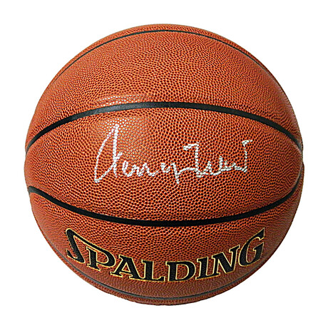 Jerry West // Signed Spalding NBA Indoor/Outdoor Basketball